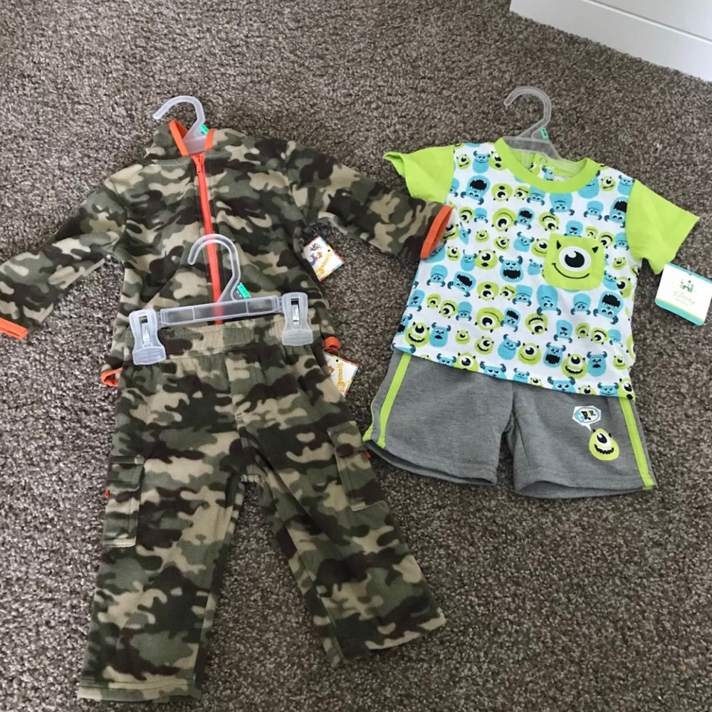 Boys PJ & Fleece Set